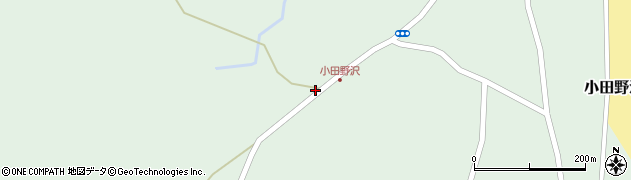 青森県東通村（下北郡）小田野沢（畑浦）周辺の地図