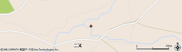 青森県むつ市奥内（家ノ下）周辺の地図