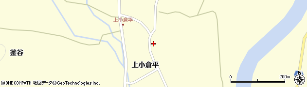 青森県むつ市川内町上小倉平110周辺の地図