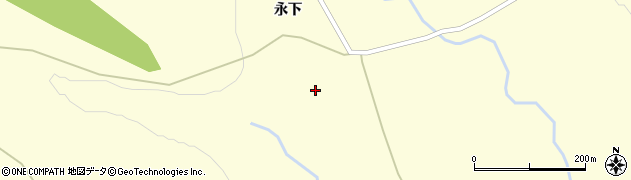 青森県むつ市城ヶ沢（前田）周辺の地図