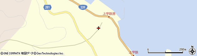 青森県外ヶ浜町（東津軽郡）三厩上宇鉄周辺の地図