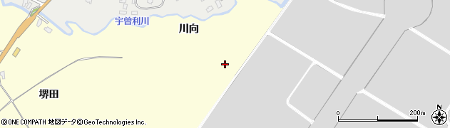 青森県むつ市城ヶ沢（トヤバ）周辺の地図