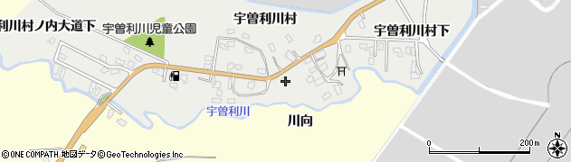 青森県むつ市大湊宇曽利川村23周辺の地図