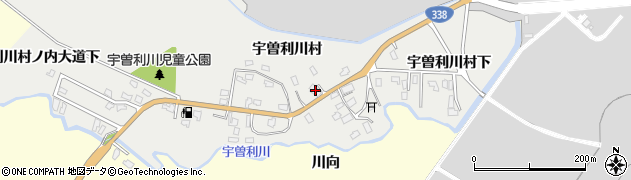 青森県むつ市大湊宇曽利川村5周辺の地図
