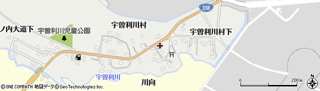 青森県むつ市大湊宇曽利川村9周辺の地図