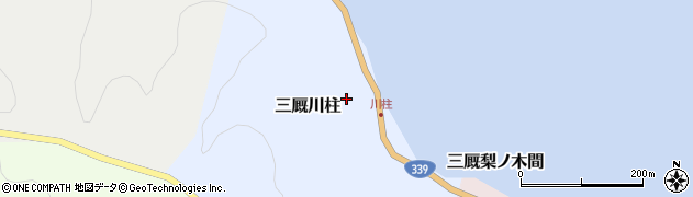 青森県外ヶ浜町（東津軽郡）三厩川柱周辺の地図