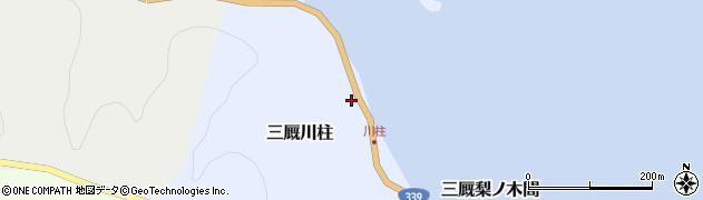 青森県東津軽郡外ヶ浜町三厩川柱1周辺の地図