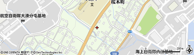 青森県むつ市桜木町周辺の地図