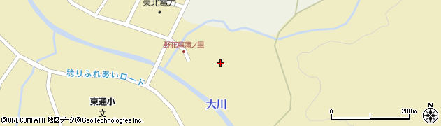 東通村保健福祉センター周辺の地図