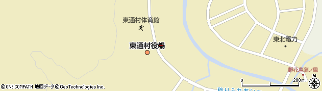 青森県東通村（下北郡）砂子又（沢内）周辺の地図