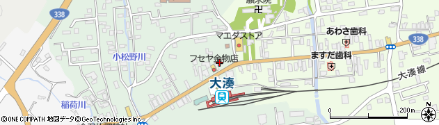 大湊駅前郵便局 ＡＴＭ周辺の地図