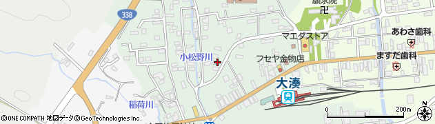 青森県むつ市大湊新町13周辺の地図