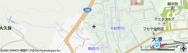 青森県むつ市大湊新町25周辺の地図