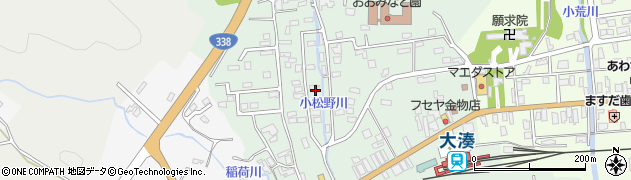青森県むつ市大湊新町19周辺の地図