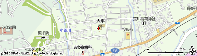 青森県むつ市大平町39周辺の地図
