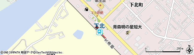 下北駅周辺の地図