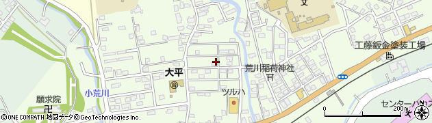 青森県むつ市大平町30周辺の地図