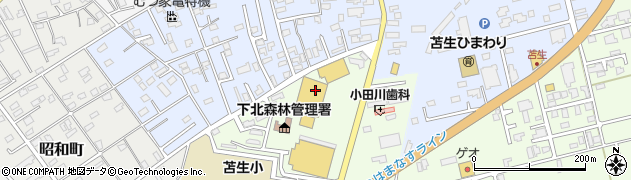 青森銀行マエダストア苫生店 ＡＴＭ周辺の地図