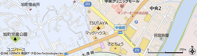 ＴＳＵＴＡＹＡむつ店周辺の地図