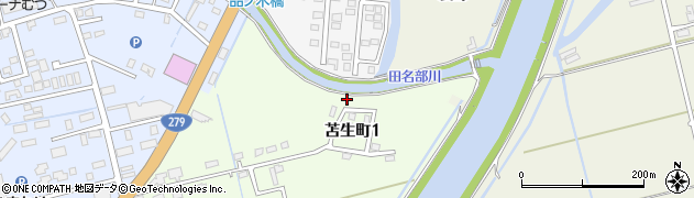 田名部川周辺の地図