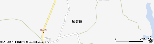 青森県東通村（下北郡）猿ケ森（猿ケ森）周辺の地図