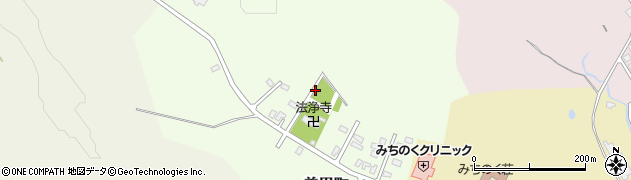 青森県むつ市美里町周辺の地図