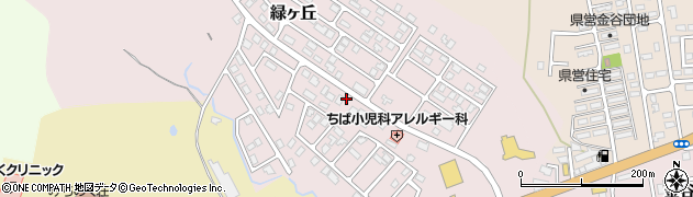 青森県むつ市緑ヶ丘周辺の地図