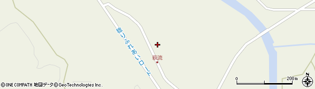 青森県東通村（下北郡）蒲野沢（萩流）周辺の地図