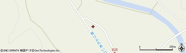 青森県東通村（下北郡）田屋（横流）周辺の地図