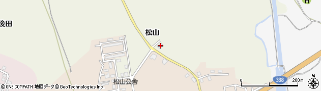 青森県むつ市田名部石上谷1周辺の地図