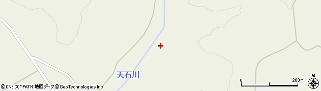 天石川周辺の地図