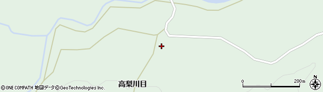青森県むつ市関根高梨川目45周辺の地図