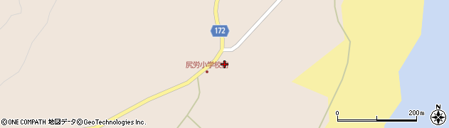 青森県東通村（下北郡）尻労（高倉）周辺の地図