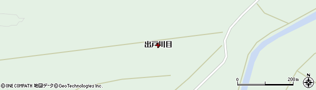 青森県むつ市関根（出戸川目）周辺の地図