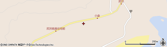 青森県東通村（下北郡）尻労（焼山）周辺の地図