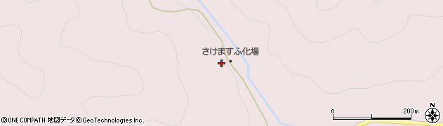 青森県むつ市大畑町（葉色山）周辺の地図