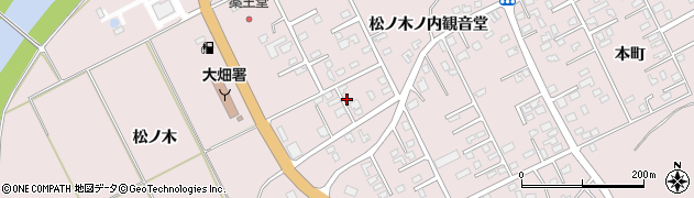 青森県むつ市大畑町松ノ木207周辺の地図