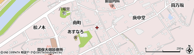青森県むつ市大畑町（本町）周辺の地図