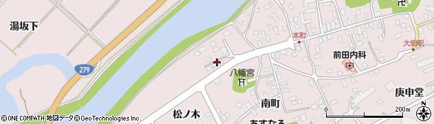 松ノ木周辺の地図