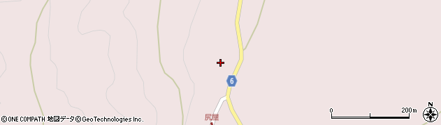 青森県東通村（下北郡）尻屋（山根）周辺の地図