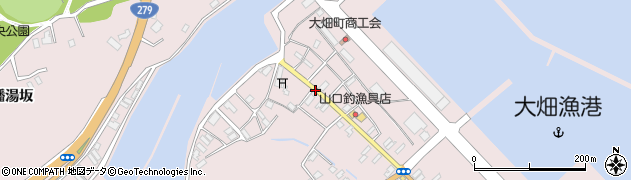 青森県むつ市大畑町（湊村）周辺の地図