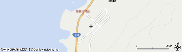 佐井村消防団　第４分団屯所周辺の地図