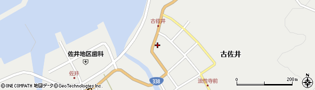 佐井村消防団　第１分団屯所周辺の地図