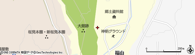徳山大神宮周辺の地図
