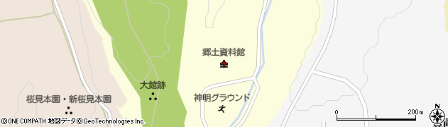 松前町役場　町民総合センター周辺の地図