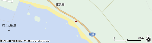 北海道松前郡松前町館浜144周辺の地図