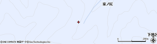 青森県風間浦村（下北郡）下風呂（湯ノ上）周辺の地図
