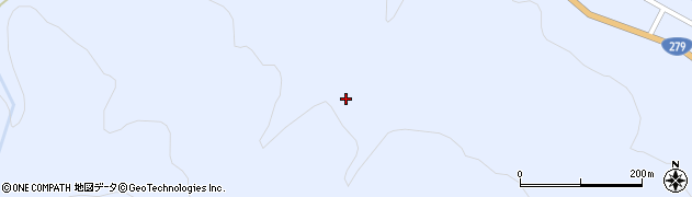 青森県風間浦村（下北郡）下風呂（小川尻）周辺の地図
