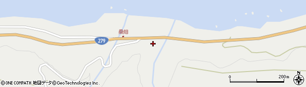 風間浦村役場　桑畑公民館周辺の地図