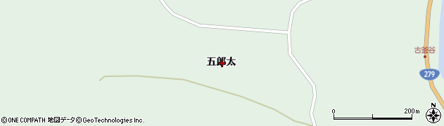青森県下北郡風間浦村蛇浦五郎太周辺の地図